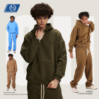 Sweat à capuche en polaire surdimensionné 350 GSM, sweat à capuche en polaire épais, sweat à capuche en polaire de qualité supérieure pour programmes d'approvisionnement en gros de sweats à capuche sans marque