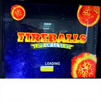 Fire Ball Grand FireBall LOL pour jeu de société gratuit, qualité supérieure, Fire Link avec borne d'arcade de jeu de compétences de 27 pouces