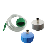 Couvercle arrière en plastique/métal Bouchons de seringue pneumatique Seringue à colle Baril de distribution Embouts de cylindre Accessoires pour machines-outils
