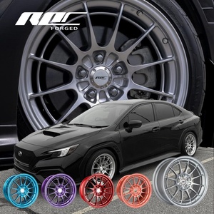 Jantes Roc Custom Racing 18 pouces NT03+M JDM 5x100 5x114.3 Forgées pour Subaru WRX Toyota GR86 Nissan 350Z - Product Image 3