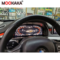 12.3 ''pour BMW X5 Android voiture tableau de bord numérique panneau LCD tachymètre virtuel Instrument Cluster Cockpit lecteur multimédia