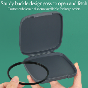 SUNSHING <b>Small</b> Camera Filter Carry Case ND Filter <b>Storage</b> <b>Box</b> <b>Small</b> Plastic Container Organizer Shockproof Lens Filter Case - Product Image 3