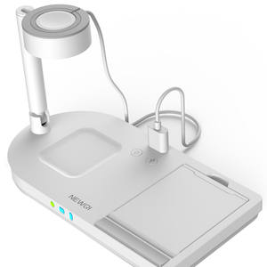 2024 nuevo cargador inalámbrico 4 en 1 de, función PD de luz nocturna, potencia de salida de 10W para <span class=keywords><strong>iPhone</strong></span>, adaptador de fuente de alimentación para reloj - Product Image 5
