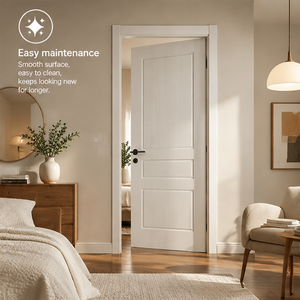 <span class=keywords><strong>Porte</strong></span> en WPC pressée sous vide, motifs décoratifs multiples, imperméable, durable, filmé, pour la décoration intérieure - Product Image 2