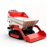 Nouvelle mini-chargeuse sur chenilles diesel de 442 kg avec composants d'engrenage - Produit du fabricant pour usage domestique