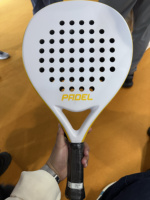 Raquette de tennis à pagaie en fibre de carbone pour enfants professionnels Logo personnalisé Usine Stock Chine Fabricant Sports de plein air Raquette EVA Grip