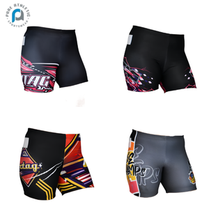 Medias de etiqueta para mujer Medias de juego australianas personalizadas Tag League Short Tight Rugby Compresión Mujeres Niñas Spanks con velcro - Product Image 4
