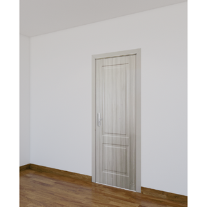 Puerta corredera de 4 paneles de diseño moderno modelo 3D tamaño personalizado material MDF apertura Push-Pull precio bajo para apartamento en Vietnam - Product Image 5