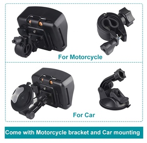 Phaeton A40 - Navegador GPS Android con Pantalla Táctil IPS HD de 4.3 Pulgadas, Resistente al Agua IP67, Cámara de 720P, Visor de Fotos, Mapas de <span class=keywords><strong>Google</strong></span> para Motocicleta - Product Image 5