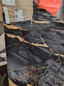 Hot Bán 120Cm * 3M Đá Cẩm Thạch Đá Bọt Hình Nền Cuộn Cao Bóng PVC Vỏ Và Dính Đá Cẩm Thạch Gạch Cho Phòng Khách - Product Image 4