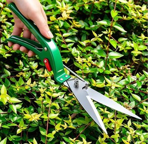 Petites cisailles de jardin manuelles à retour automatique pour l'entretien de l'herbe et l'élagage de la pelouse, outil portatif et ergonomique - Product Image 1