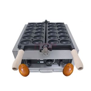 Commercial Electric Stainless Steel High Productivity Table Top Mini Egg <b>Waffle</b> <b>Maker</b> 1800W - Product Image 3
