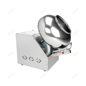 Precio de fábrica Profesional Automático Píldora Pulido Azúcar Caramelo Máquina de recubrimiento de chocolate Película de maní Máquina de recubrimiento de azúcar - Product Image 2