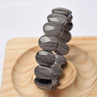 Bracelets en pierres précieuses naturelles géométriques UJBOX OEM en gros, chaînes de main en cristal unisexes, livraison rapide pour hommes et femmes