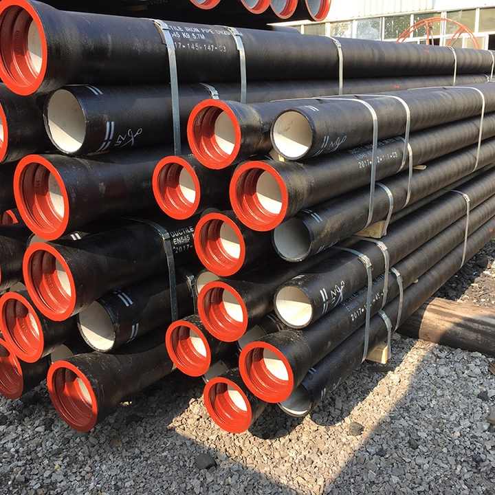 ISO 2531 ductile iron pipe K9 100mm