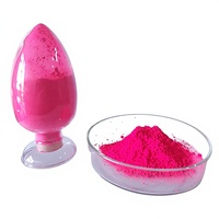 Pigment à haute intensité de poudre de colorant rose fluorescent pour des applications en plastique de peinture et d'encre de cuir de textile