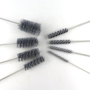 <span class=keywords><strong>Brosse</strong></span> abrasive en fil de SiC de qualité industrielle/DIY pour le polissage et l'ébavurage des corps de soupape en aluminium – Nettoyage des trous ronds OEM 1 Diamètre - Product Image 3