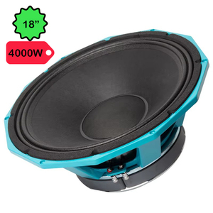 Caisson de basses professionnel 18 "haute puissance cône en carbone 2000-4000W 8 Ohm 98.5dB sensibilité pour les performances du système audio Deep Bass - Product Image 1