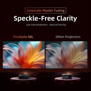 Genuine HD Home <b>Projector</b> With Wireless Screen Support 850 ANSI Lumens Bright and Vivid Picture for an Immersive Viewing Exp - Product Image 2