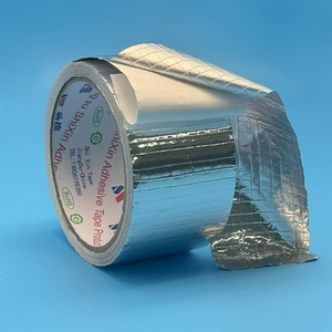 유리섬유 알루미늄 호일 테이프 내열 단열재 (벽 수리 및 보강용 알루미늄 실링 테이프) - Product Image 3