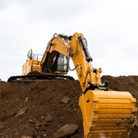 Nouvelle pelle sur chenilles CAT350 de 50 tonnes, robuste et à faible consommation de carburant, en promotion