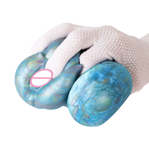 GEEBA vaca/Lobo/perro Alien suave masturbador masculino silicona realista Vagina bolsillo coño juguetes sexuales para hombres Sex Shop artículos íntimos - Product Image 2