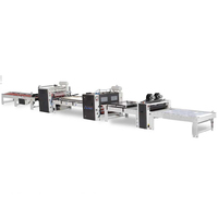 Ligne de Machine à plastifier automatique pour le travail du bois avec ventouse, chargement et déchargement pour le processus de panneau Mdf