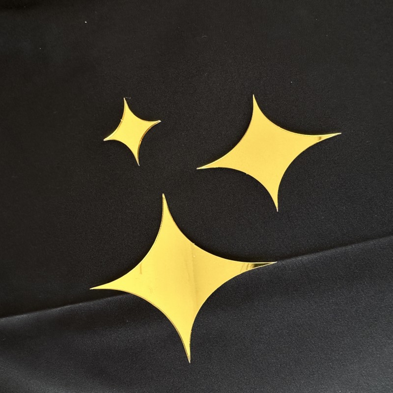 gold Mangxing three-piece set