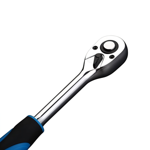 Jeu de clés à cliquet à 72 dents, poignée droite et courbée bidirectionnelle, bouton de déverrouillage rapide, haute dureté, réparation automobile - Product Image 4