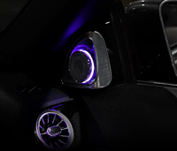 Kit d'éclairage d'ambiance LED W207 pour Mercedes Benz Classe E W207 Coupé CGI Cabriolet A207 (09-16) 4D avec aérateurs rotatifs