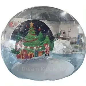 كرة قابلة للنفخ للتزيين كرة ثلجية عملاقة قابلة للنفخ كرة مرنة لالتقاط الصور