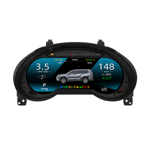 Foforfor Pantalla Digital de 12.3'' 1920*720 para Lexus <span class=keywords><strong>GX</strong></span> 2010-2021, Reproductor Multimedia para Automóvil, Velocímetro, Panel de Control - Product Image 1