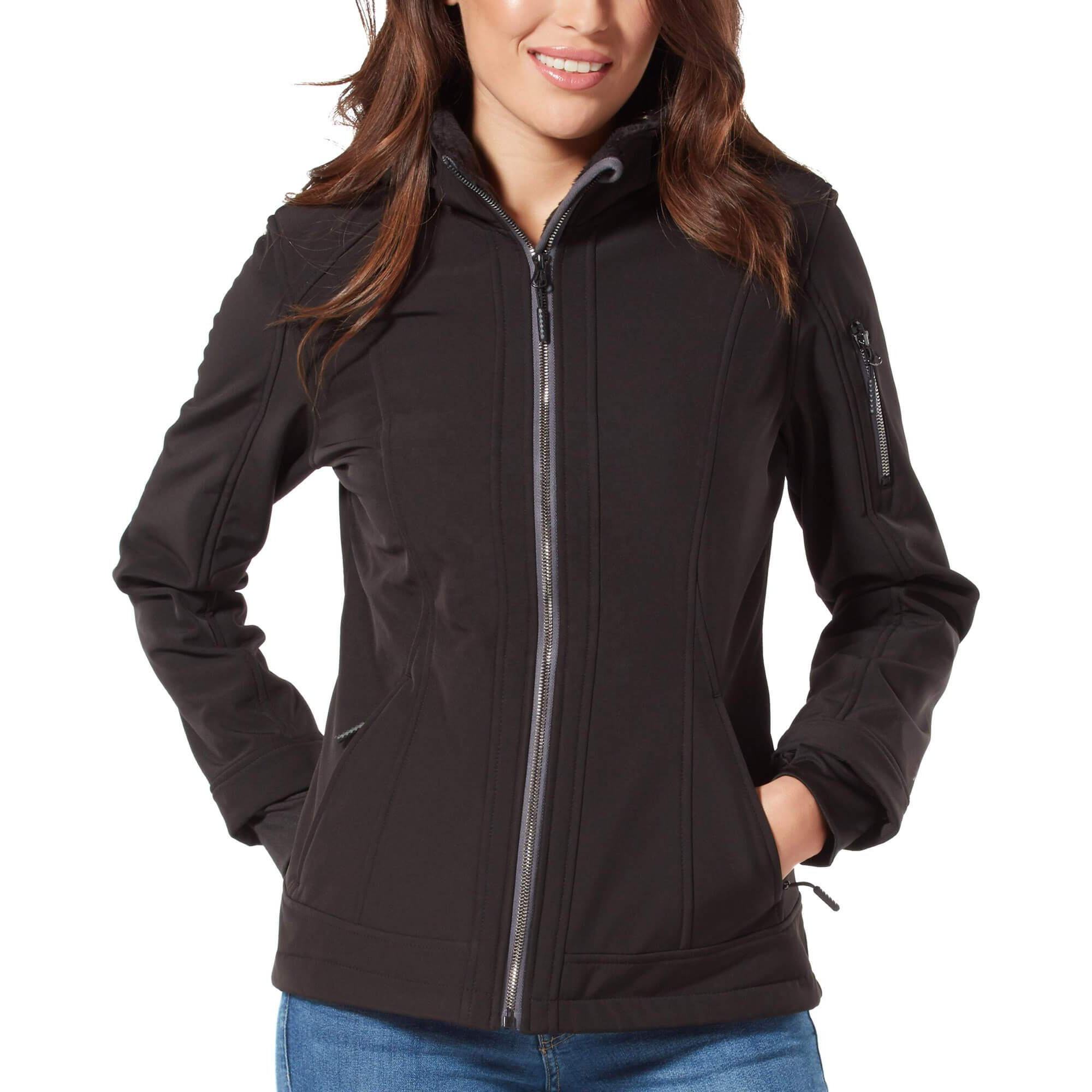 black pullover snowboard jacket
