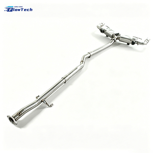 Sistema de escape Catback Valvetronic de acero inoxidable de alto rendimiento para coche, pieza de repuesto para mejora de sonido - Product Image 1