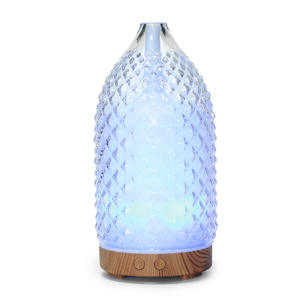 Humidificador de aromaterapia con cristal de diamante del fabricante original, 0.5L, luz LED, alimentado por USB, para el hogar y el dormitorio. - Product Image 2