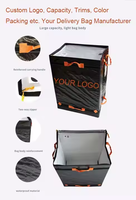 Grands Sacs Personnalisés pour la Logistique Amazon – Sacs de Livraison Lours Pliables Imperméables pour Courriers et Colis avec Logo