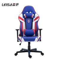 Oriana-chaise de jeu de course pivotante en PU, avec accoudoir 3D, couleur pour garçon, meilleure vente 360