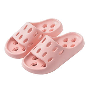 Claquettes de douche légères pour salle de sport, anti-odeur, en EVA, avec trous de drainage, pour vestiaire de club de fitness - Product Image 1