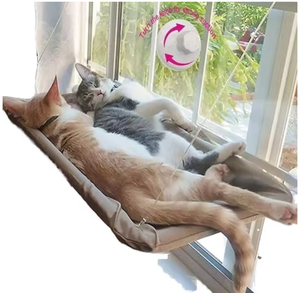 <span class=keywords><strong>Di</strong></span> alta qualità gattino appeso letto gatto sedile finestra montato letto gatto gatto amaca con ventosa in Silicone - Product Image 4