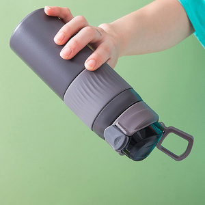 Bounce Cover 316 Acero inoxidable 600ml Mantener caliente Taza de viaje fría> 24h Aislamiento térmico Forma de bala ecológica para oficina - Product Image 4