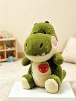 Jouet en peluche personnalisable en forme de dinosaure de dessin animé, sucette, en coton PP, couleurs variées, 11-30 cm, jouet pour enfants, garçons et filles