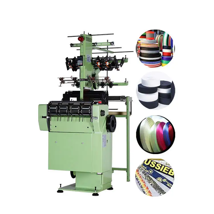 Yongjin factory direct sale new type high yield shuttleless needle loom webbing machine for narrow fabric