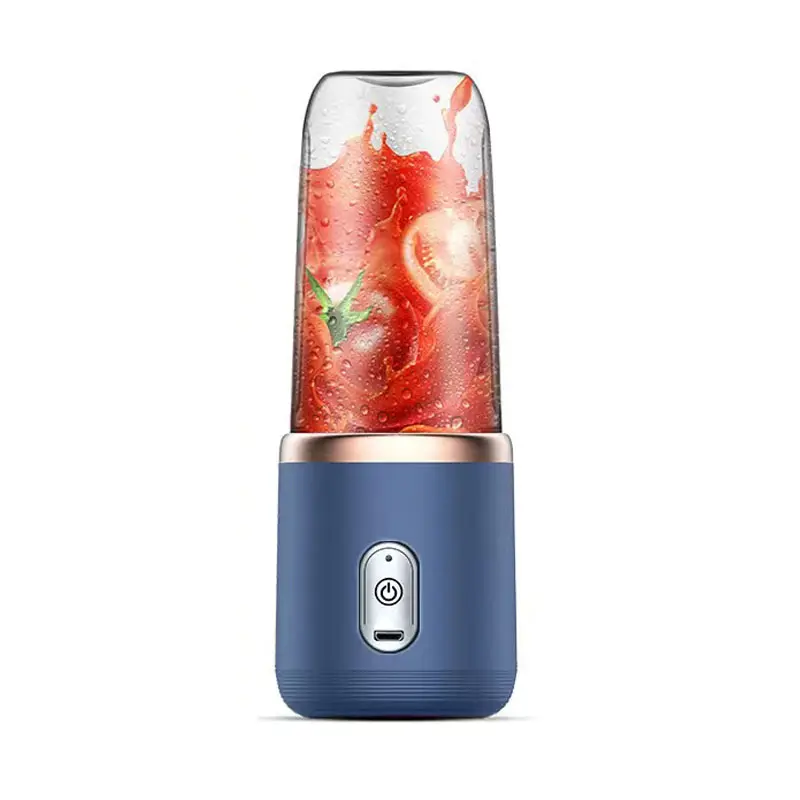 Multifunction Newly Design High Speed Household 400 ml Electric Portable Blender Juicer With 6 Blades