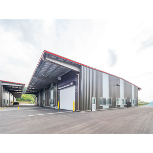 Büyük açıklıklı çelik Metal çerçeve yapısı prefabrik prefabrik tavuk evi kanatlı ev yapısı çiftlik barakası