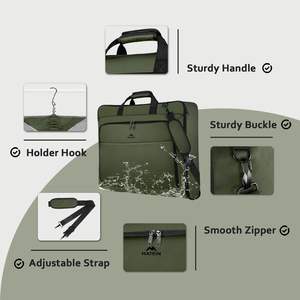 Free sample Women's <b>Travel</b> <b>Bag</b> with <b>Foldable</b> Suit, Multipurpose PU Hand Luggage <b>Bag</b>, Portable Garment Suit <b>Bags</b> - Product Image 2