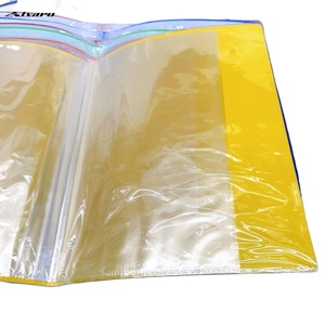 Bon prix Bureau école papeterie plastique étanche durable souple format A4 transparent 40 poches Afficher les dossiers - Product Image 3