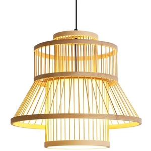 โคมไฟแขวนทอผ้าศิลปะ สไตล์จีนโบราณ สำหรับร้านอาหาร <span class=keywords><strong>โรงแรม</strong></span> โฮมสเตย์ ห้องนอน ระเบียง โคมไฟสไตล์ญี่ปุ่น - Product Image 5