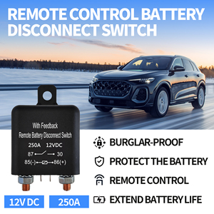 GLC 24V 200 amp không dây điều khiển từ xa DC 12V từ xa pin ngắt kết nối chuyển đổi Xe pin cắt tắt chuyển đổi pin giết chuyển đổi - Product Image 2