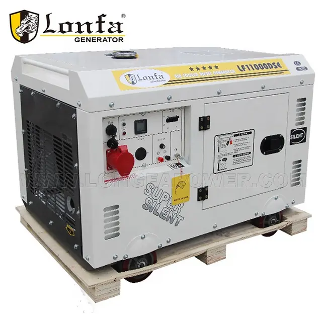 Super silencioso à prova de som 9kva 9kva 9000 kw 10kva 10kw 10000 w 12kva 12kw 12000 w gerador diesel portátil