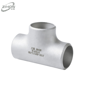Raccord en T en acier inoxydable multi-tailles à installation rapide pour la <span class=keywords><strong>plomberie</strong></span> résidentielle et commerciale - Product Image 2